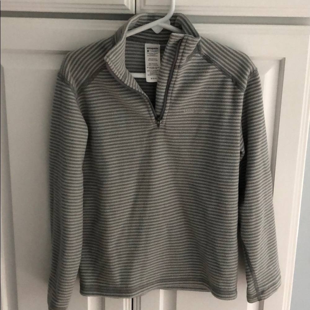 Patagonia boys half zip fleece